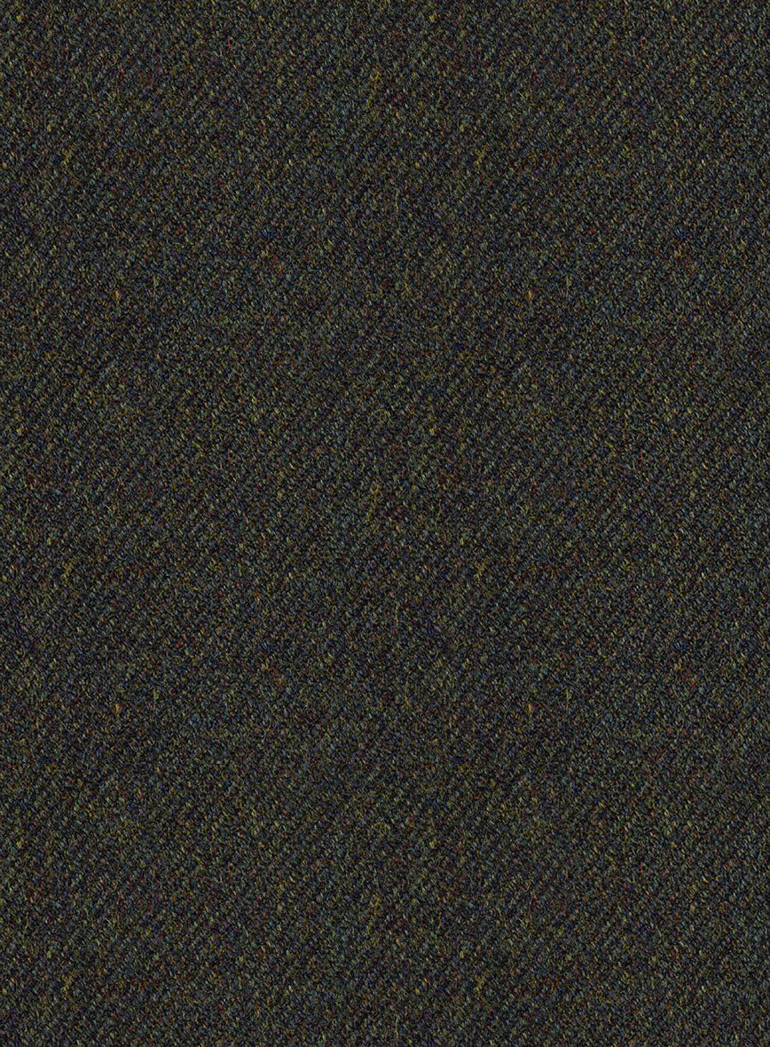 Highlander Heavy Heritage Green Tweed Double Breasted Suit - Image 4
