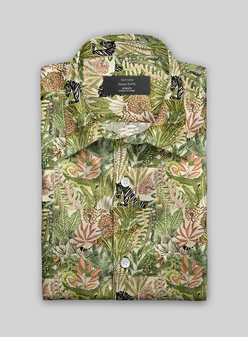 Hilario Silk Cotton Shirt