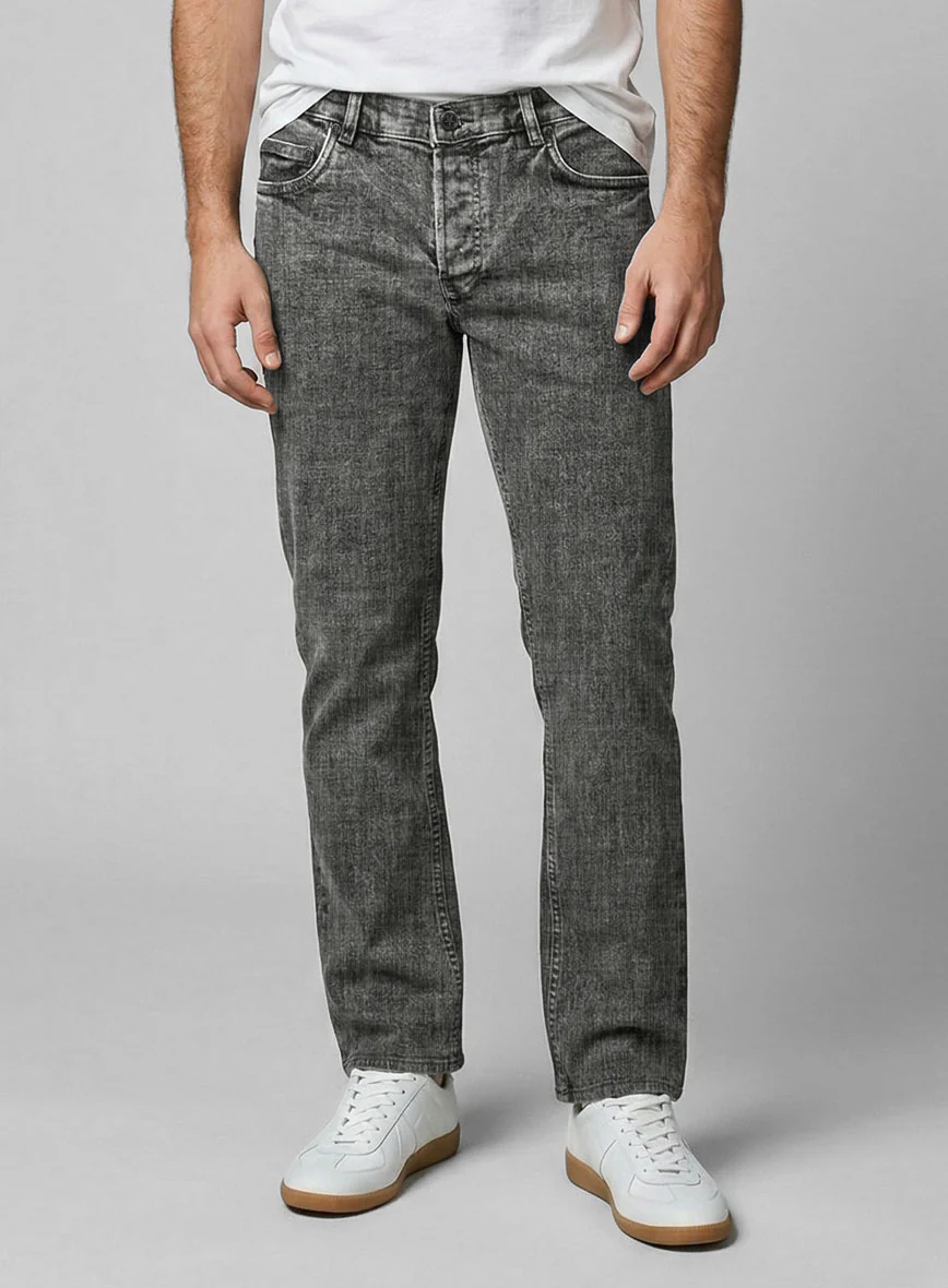 Indigo Black Stretch Blast Denim Jeans