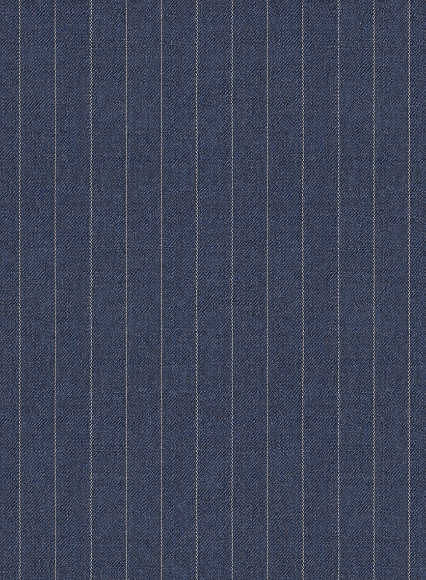 Ink Blue Pinstripe Jacket - Image 3