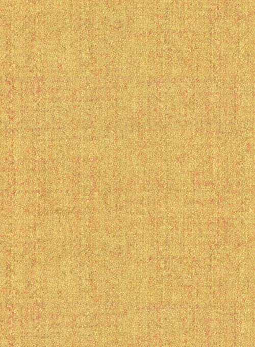 Italian Amber Yellow Tweed Jacket - Image 2