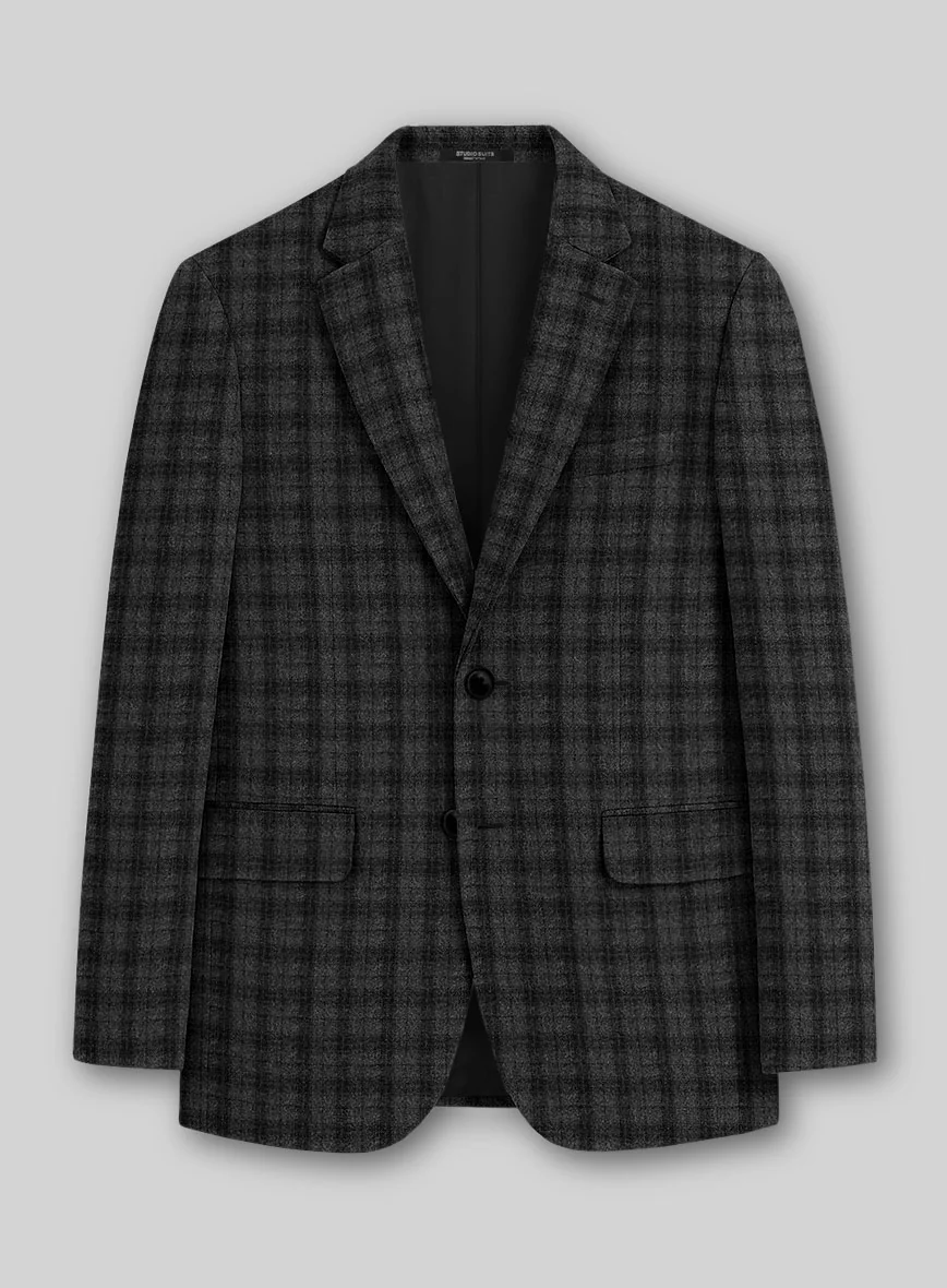 Italian Ashford Check Tweed Jacket