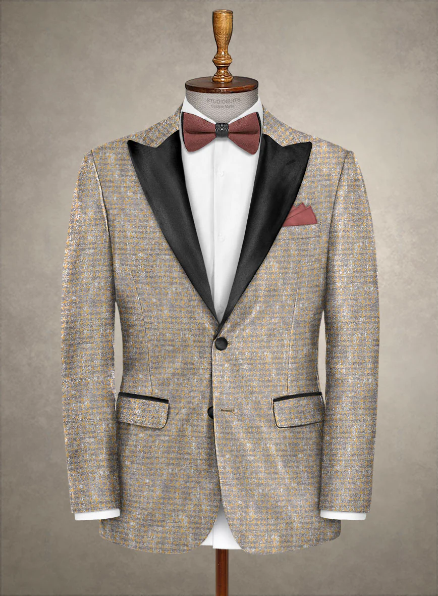 Italian Assare Tuxedo Jacket