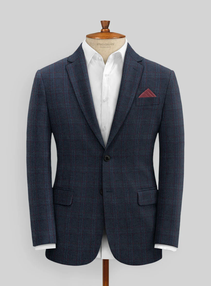 Italian Atessia Check Tweed Suit - Image 3
