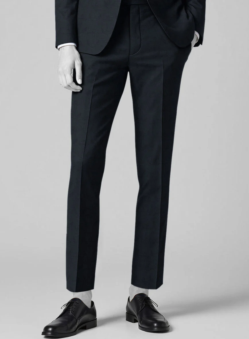 Italian Cotton Linen Anchor Suit - Image 5