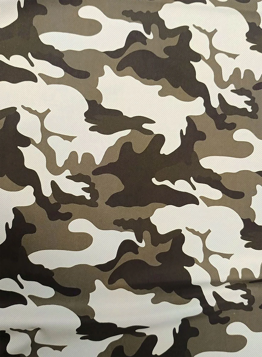 Italian Cotton Montoya Camo Jacket - Image 3