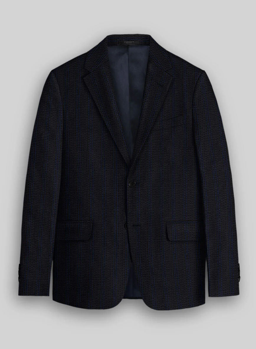 Italian Cotton Seersucker Corrado Jacket
