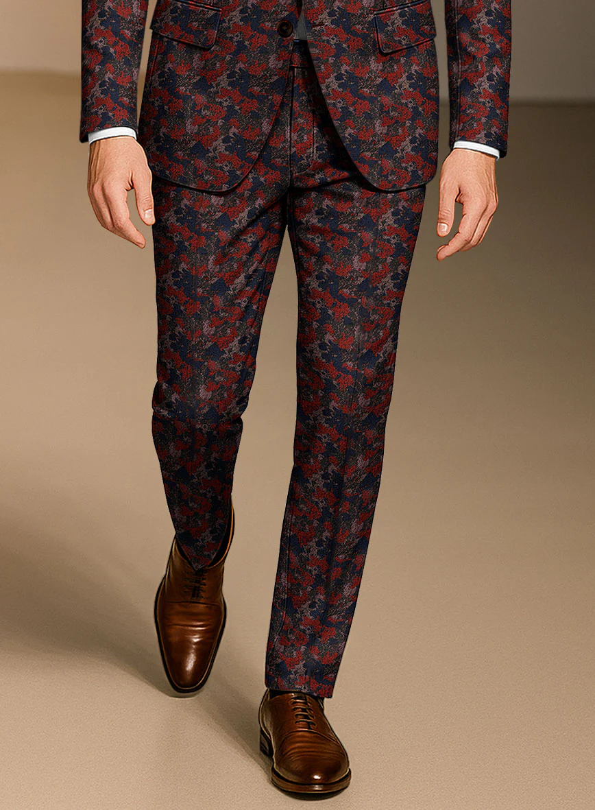 Italian Cotton Silk Vermiglio Pants