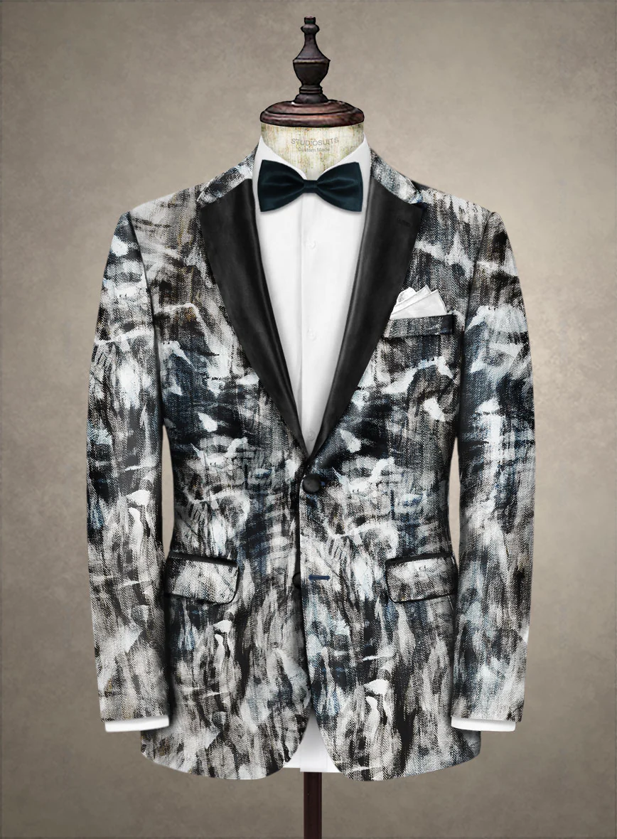 Italian Cotton Stretch Jacopo Tuxedo Jacket