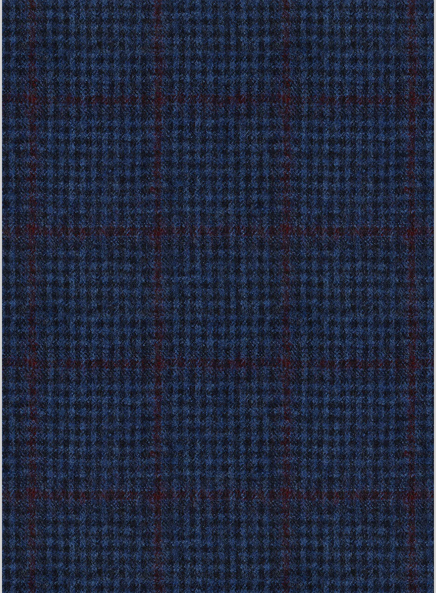 Italian Ermene Blue Wool Suit - Image 6