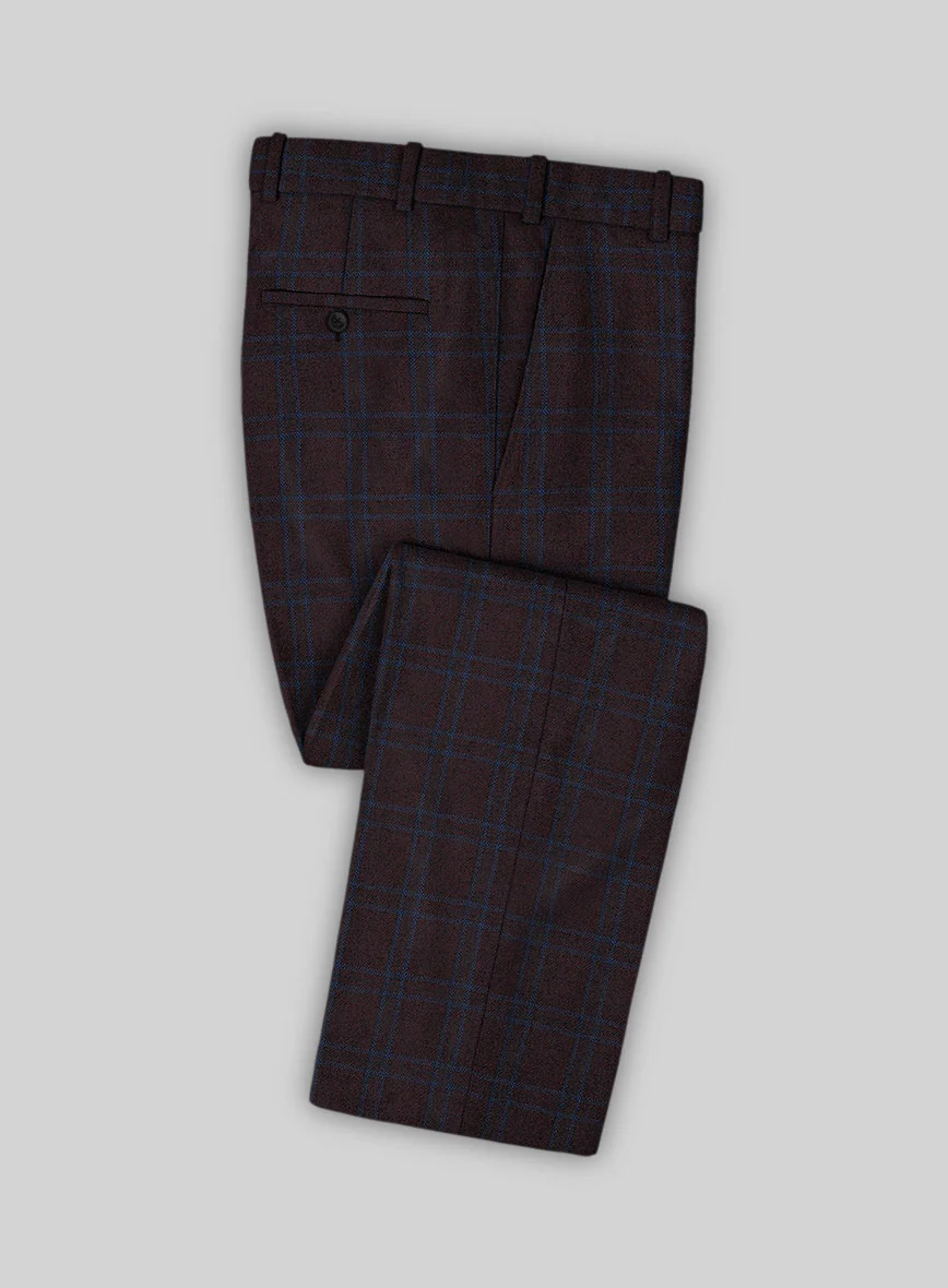 Italian Ernesto Check Tweed Suit - Image 6