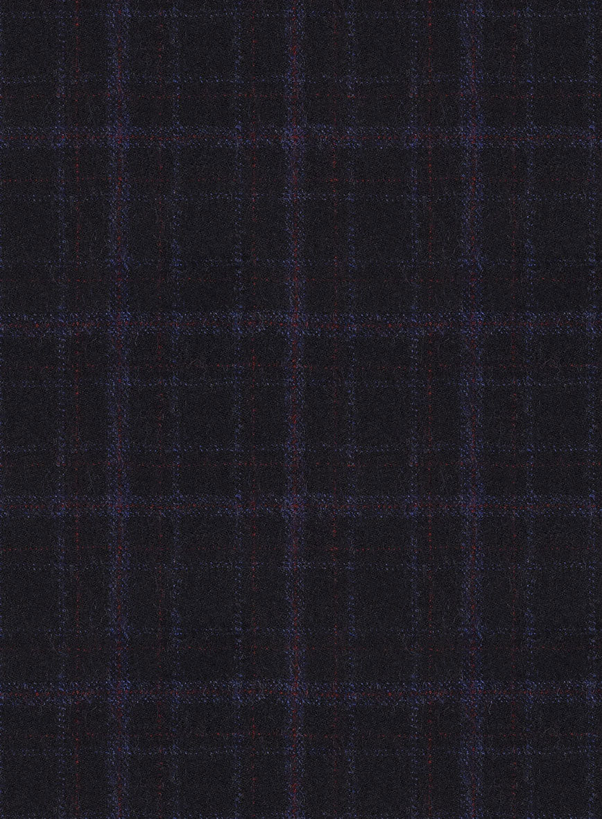 Italian Heliar Midnight Blue Wool Jacket - Image 2