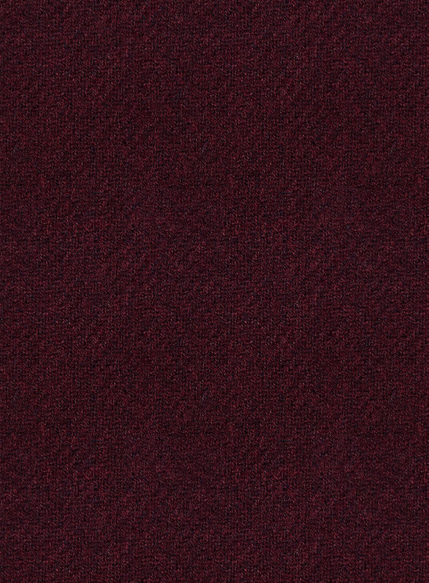 Italian Highlander Wine Tweed Jacket - Image 3