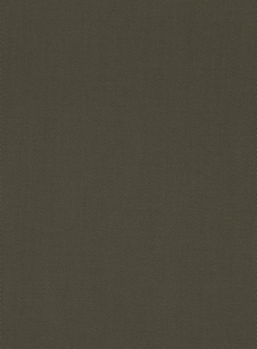 Italian Ivy Green Cotton Stretch Jacket - Image 2
