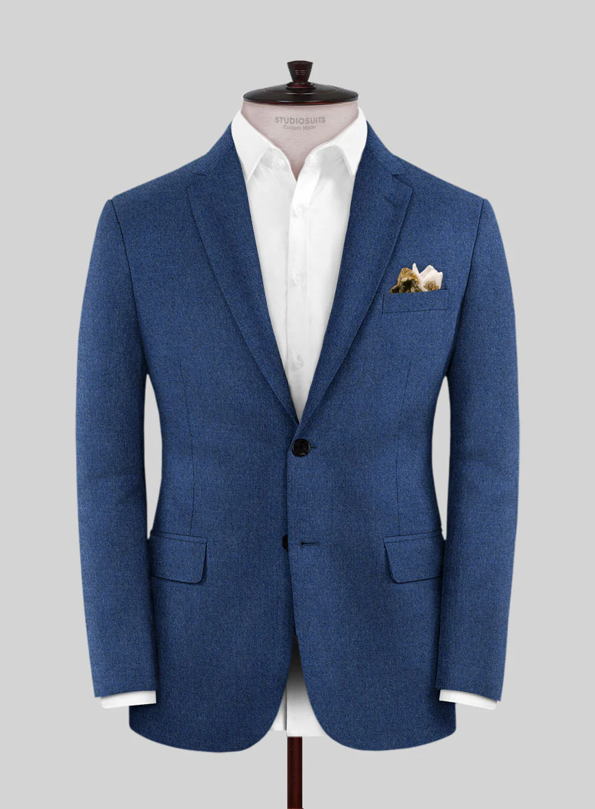 Italian Jil Blue Wool Jacket