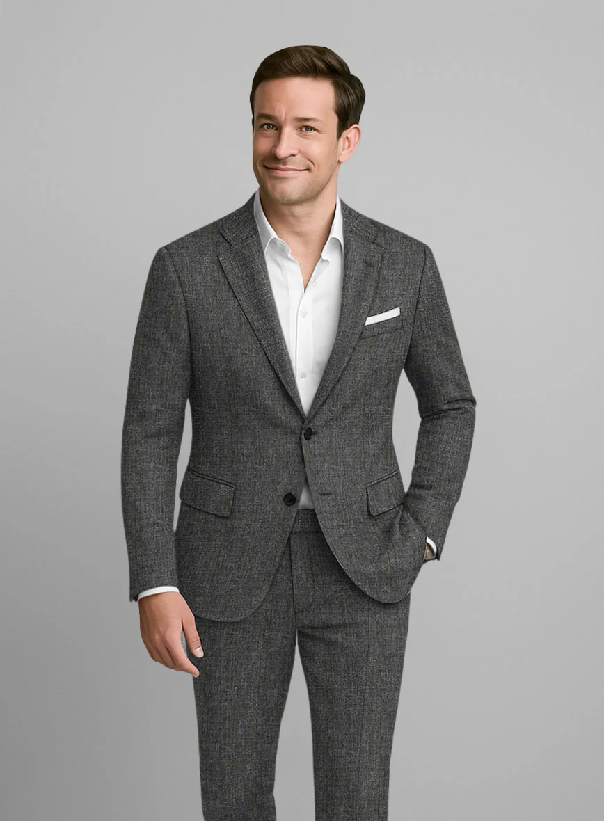Italian Linen Blackstone Suit - Image 3