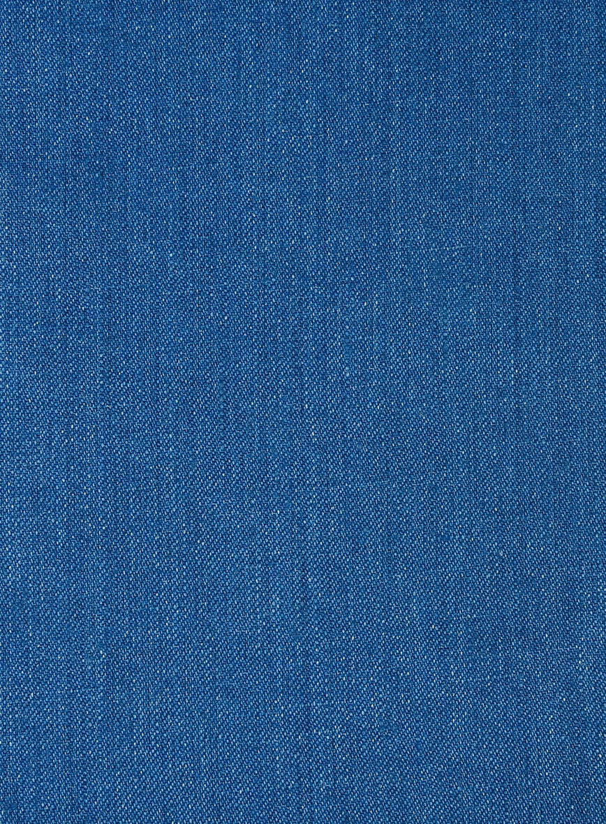 Italian Linen French Blue Jacket - Image 4