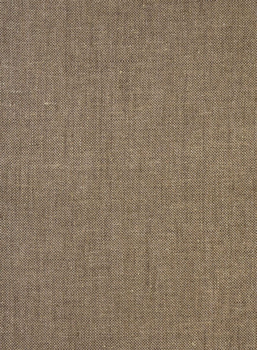 Italian Linen Irish Brown Suit - Image 7
