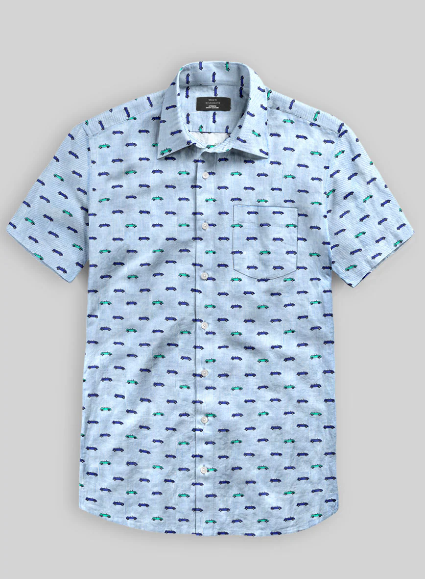 Italian Linen Luggo Shirt