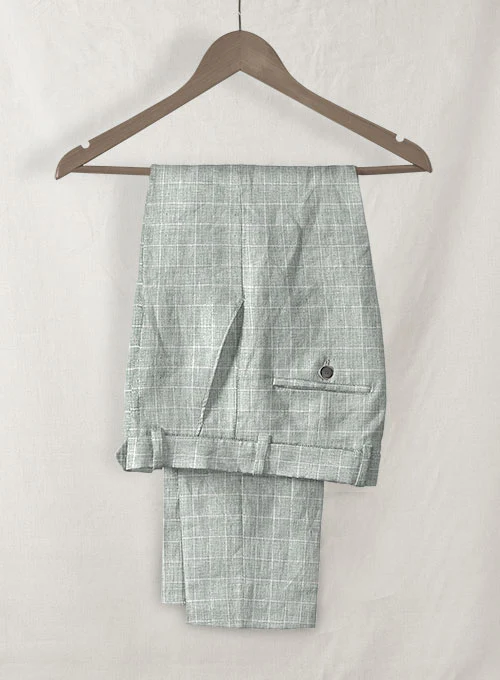 Italian Linen Lusso Gray Suit - Image 5