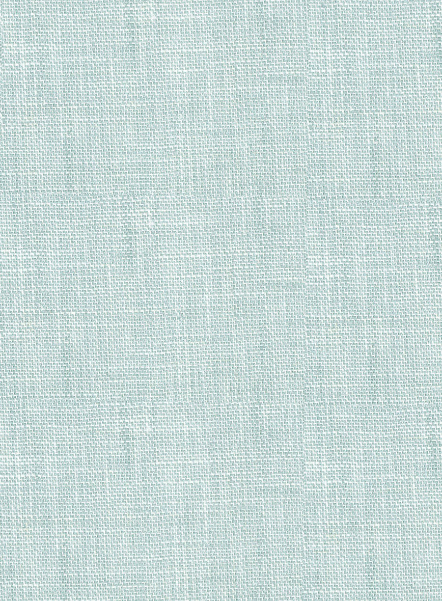 Italian Linen Mint Green Jacket - Image 4