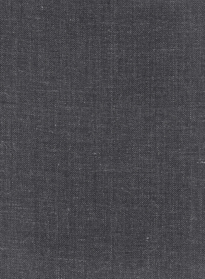 Italian Linen Nottegno Herringbone Jacket - Image 3