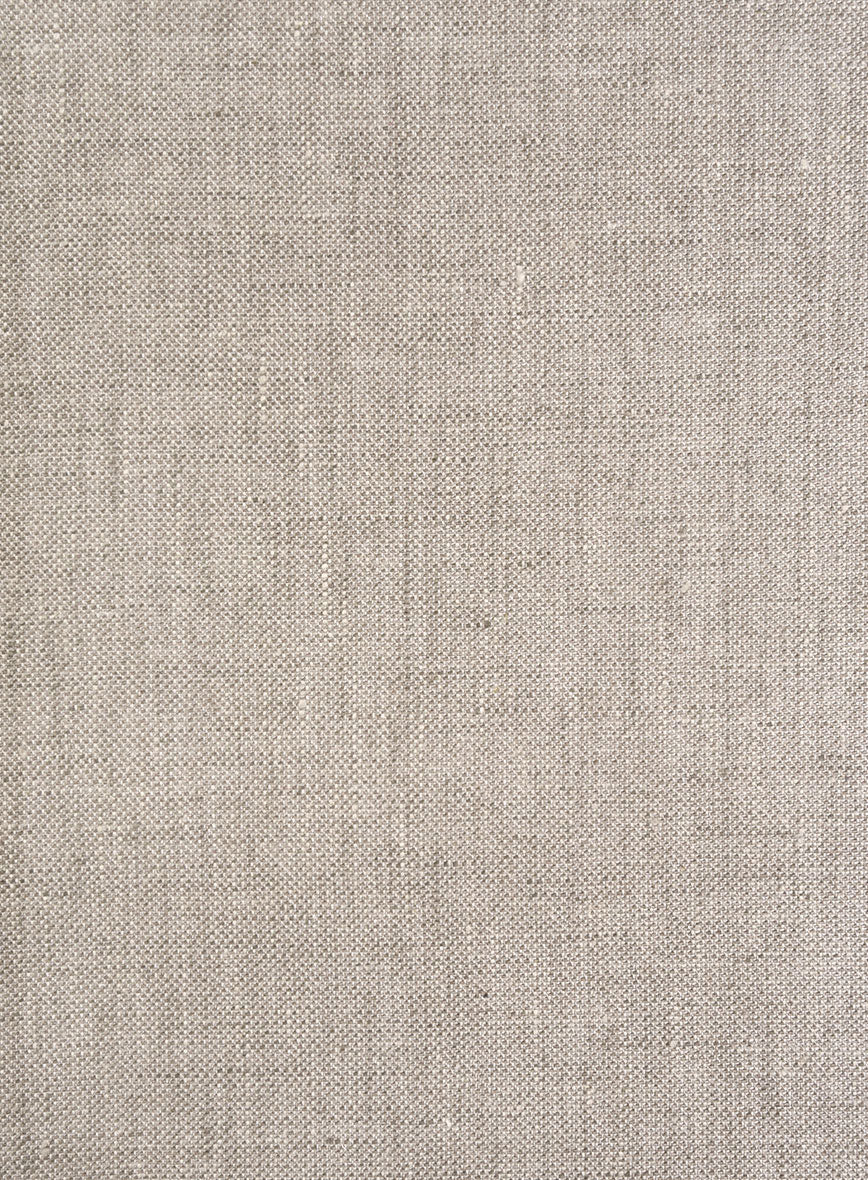 Italian Linen Stone Beige Jacket - Image 3