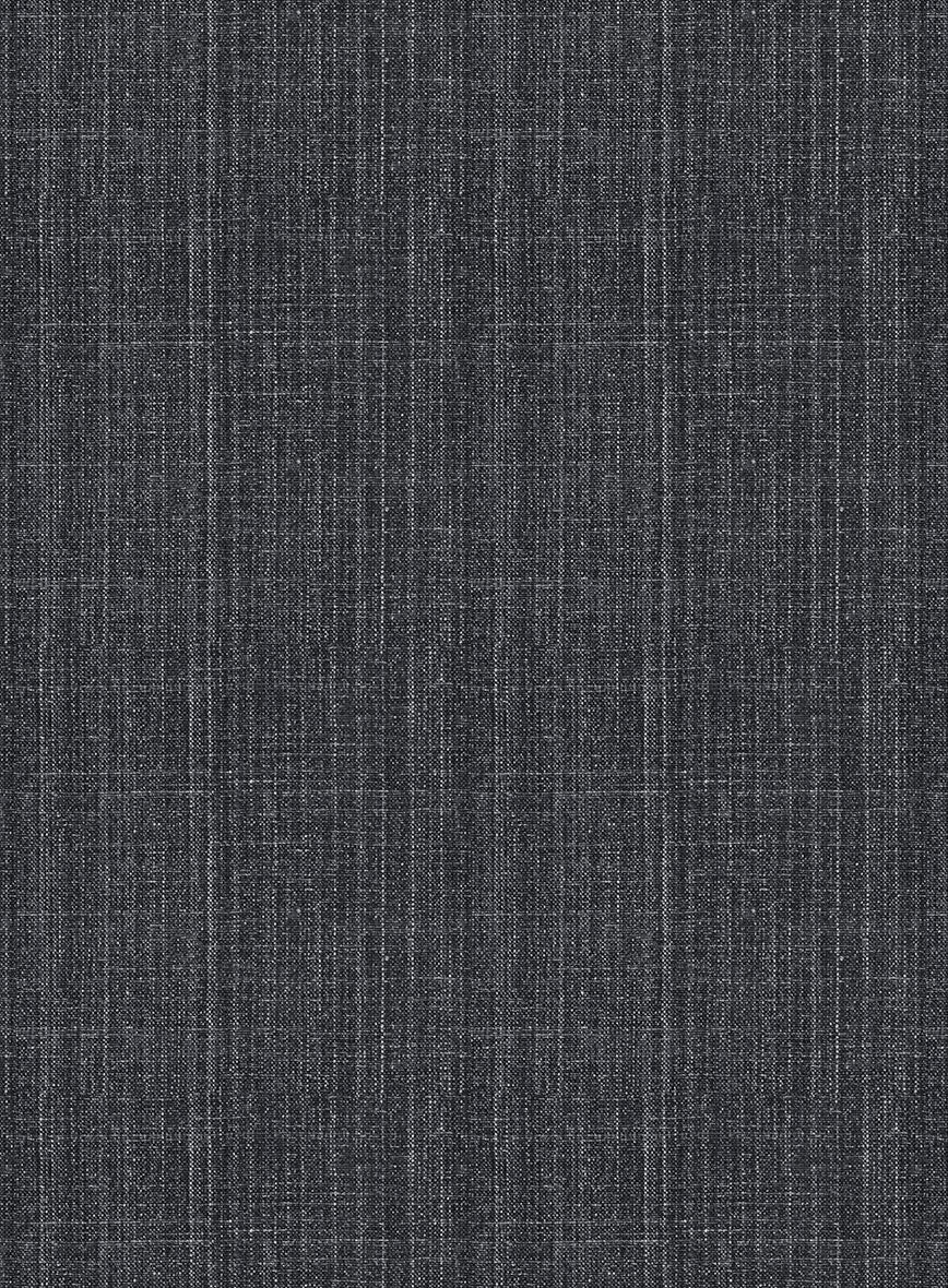 Italian Linen Twilight Dark Blue Jacket - Image 2