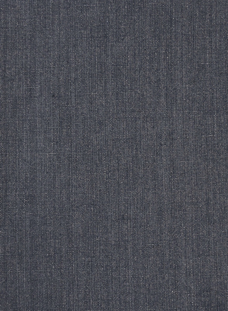 Italian Linen Zod Blue Suit - Image 6