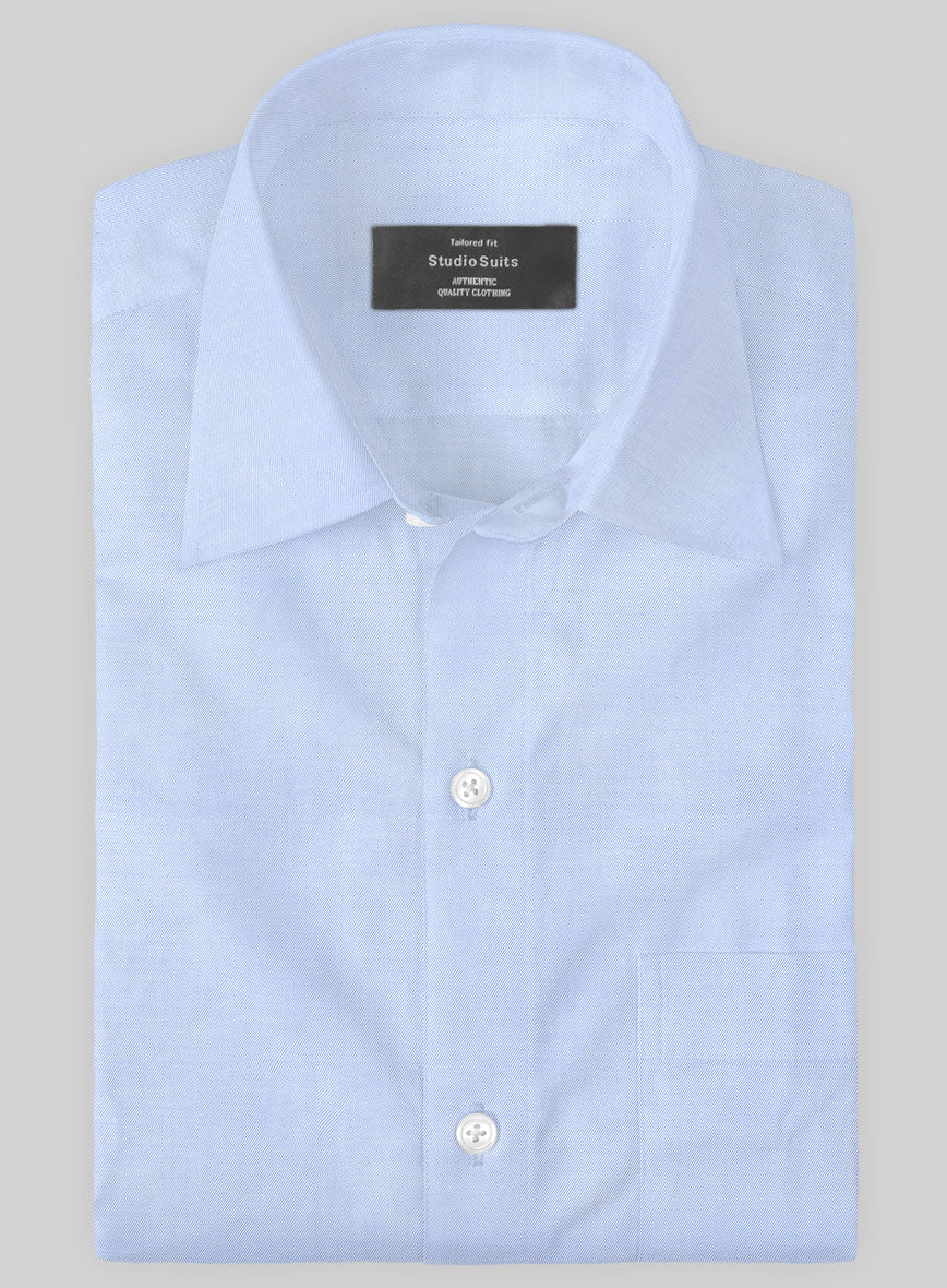 Italian Lombardo Casper Blue Shirt