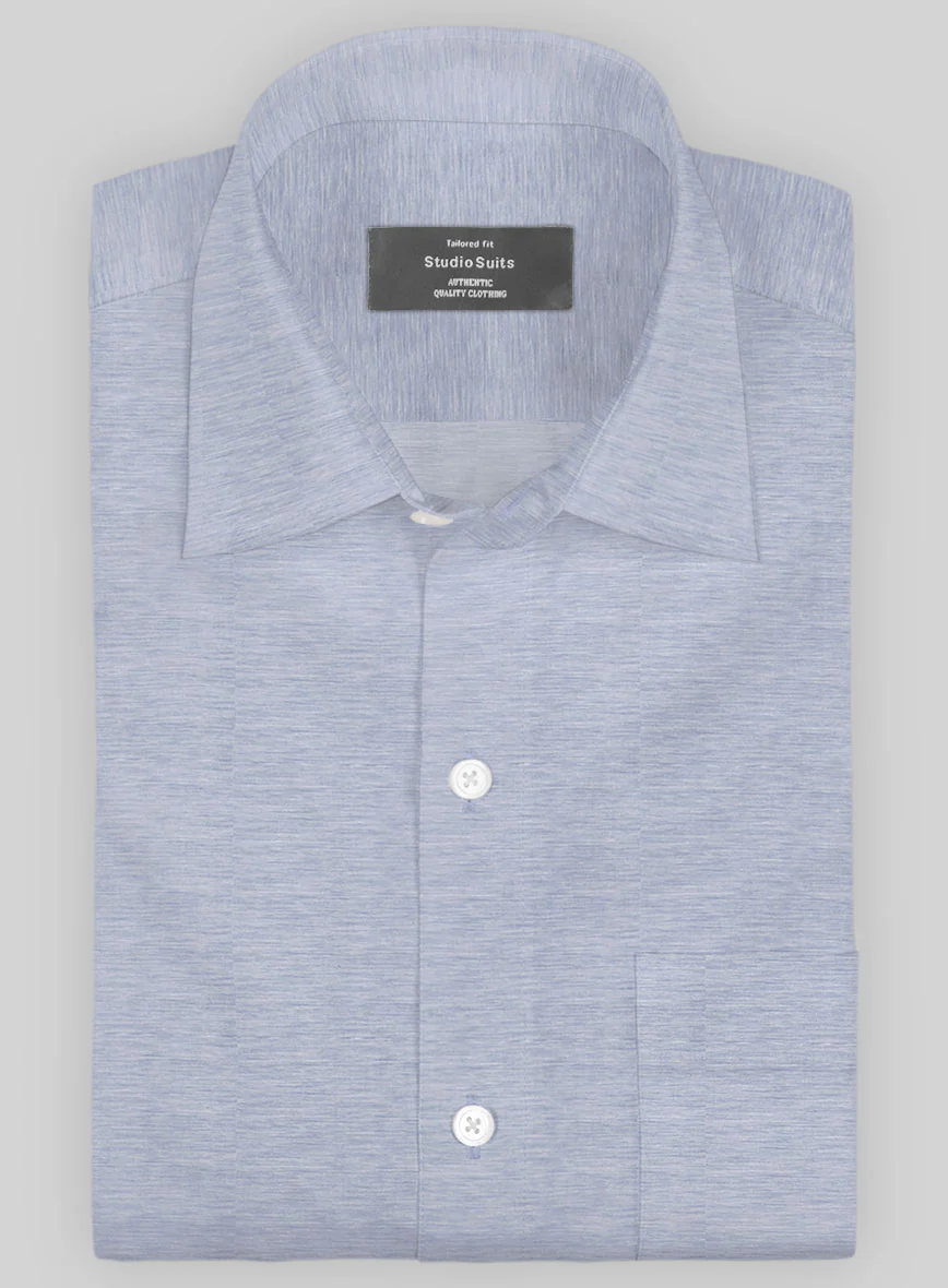 Italian Lombardo Space Blue Shirt