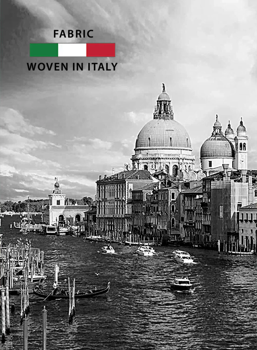 Italian Lombardo Twill Dodger Blue Shirt - Image 6