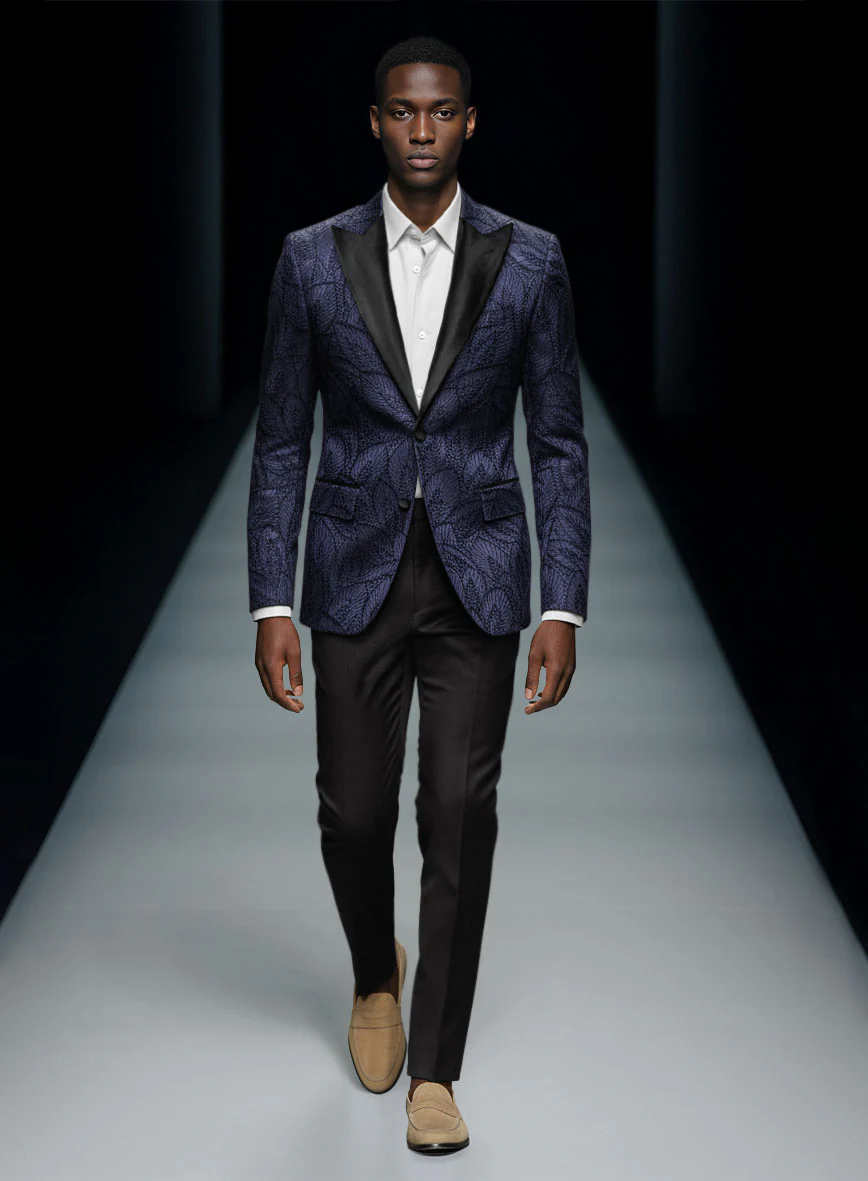 Italian Midnight Opulenza Tuxedo Suit
