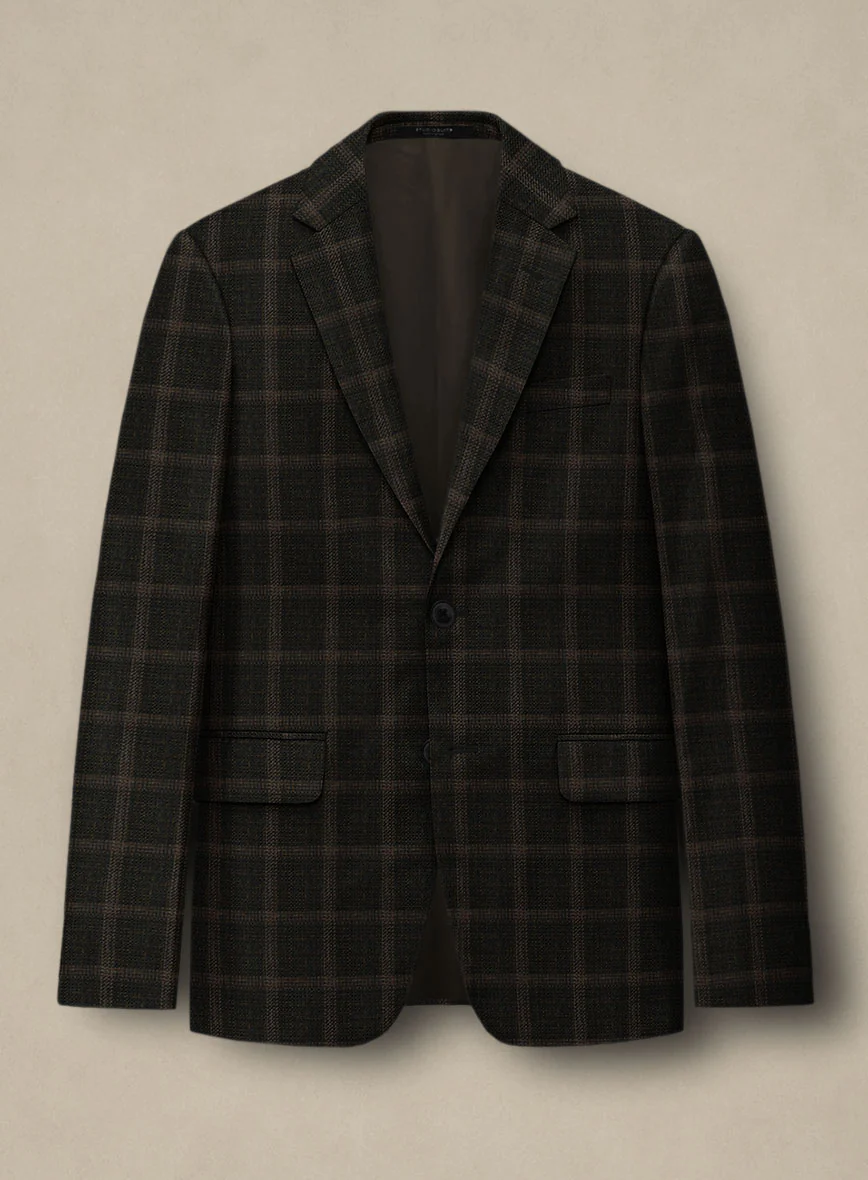 Italian Murano Ando Wool Linen Silk Jacket