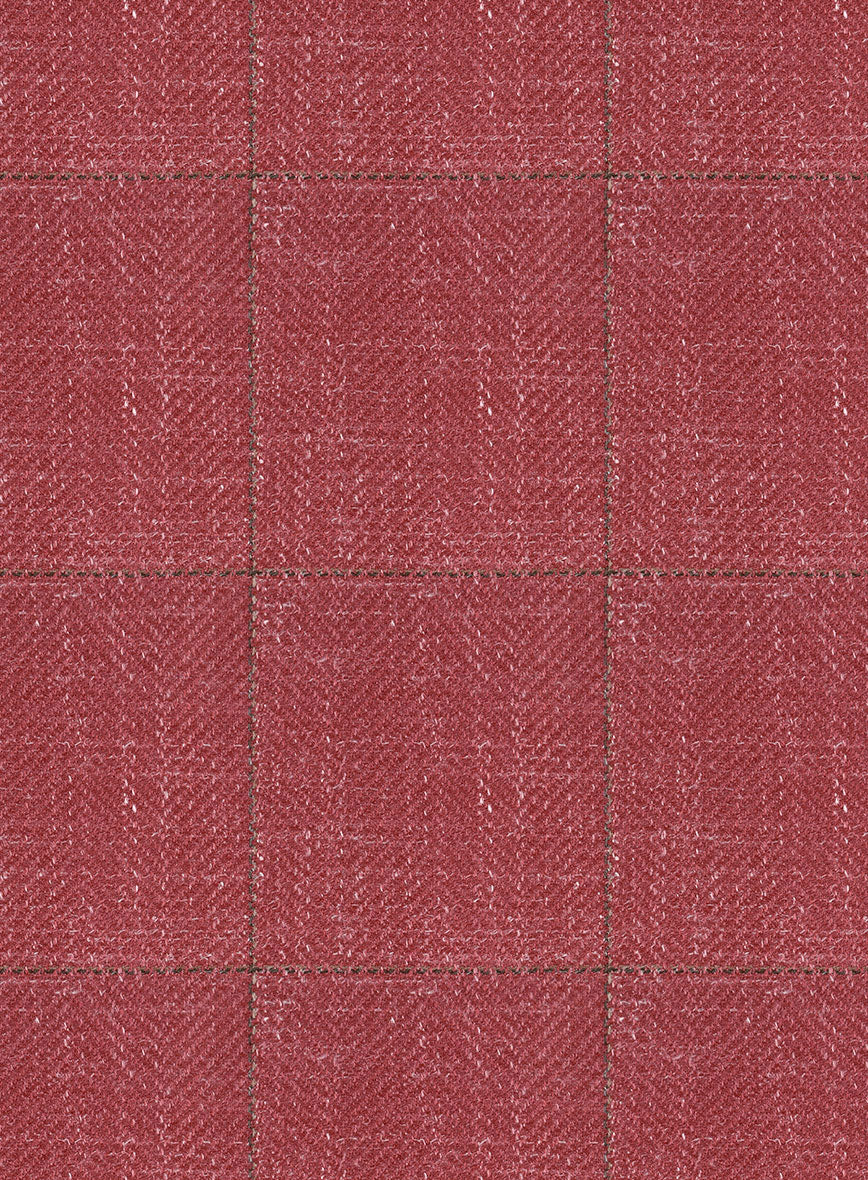 Italian Murano Radon Pink Wool Linen Silk Suit - Image 7