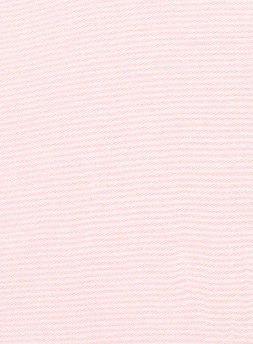 Italian Pale Pink Cotton Stretch Pants - Image 3