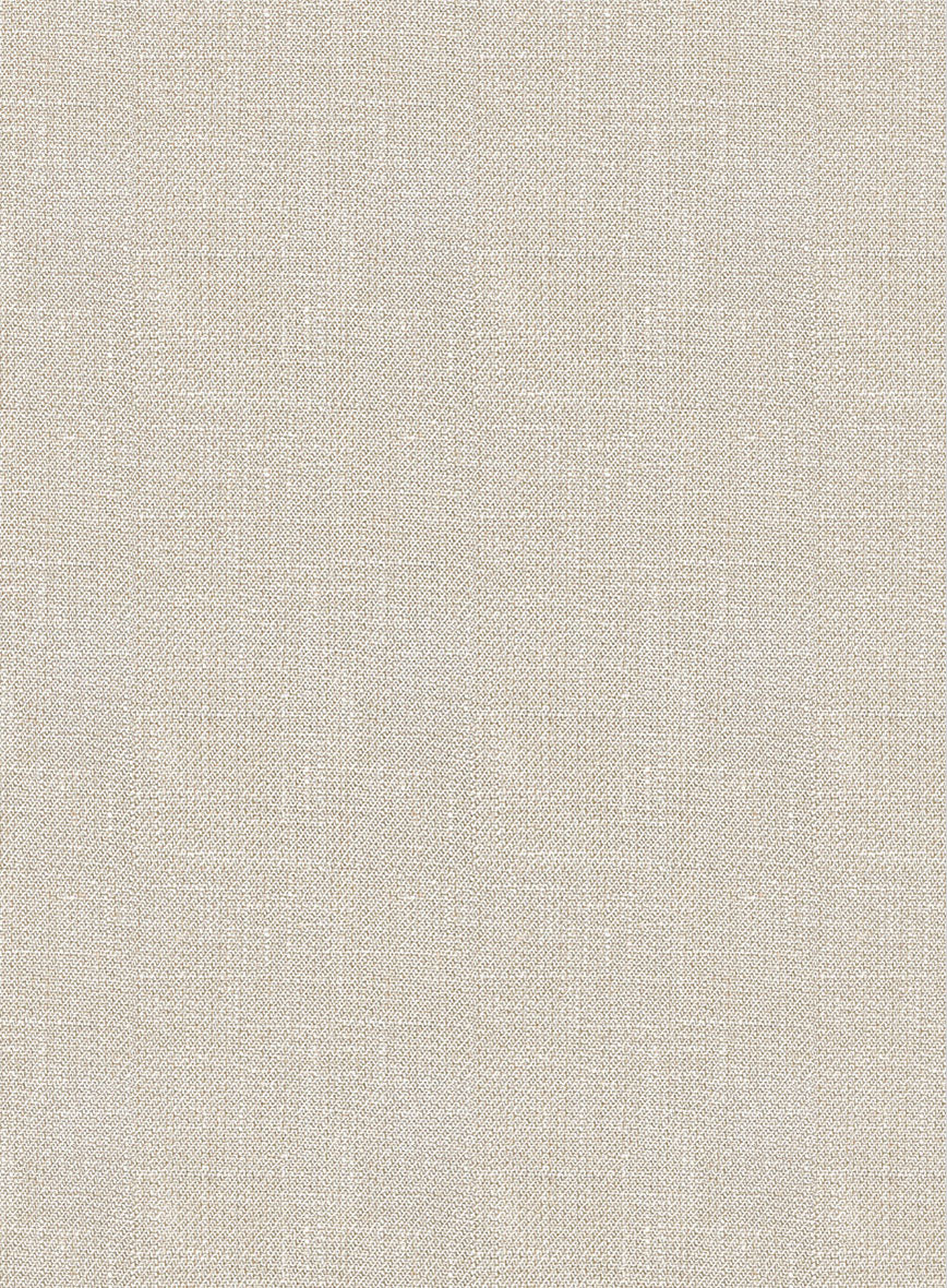 Italian Prato Beige Linen Suit - Image 6