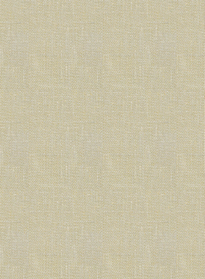 Italian Prato Khaki Linen Pants - Image 3