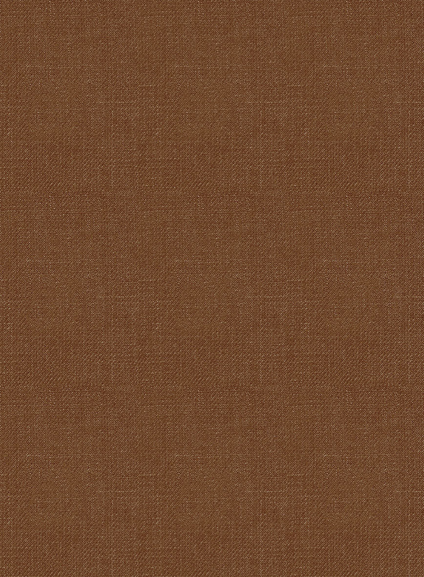 Italian Prato Rust Linen Pants - Image 3