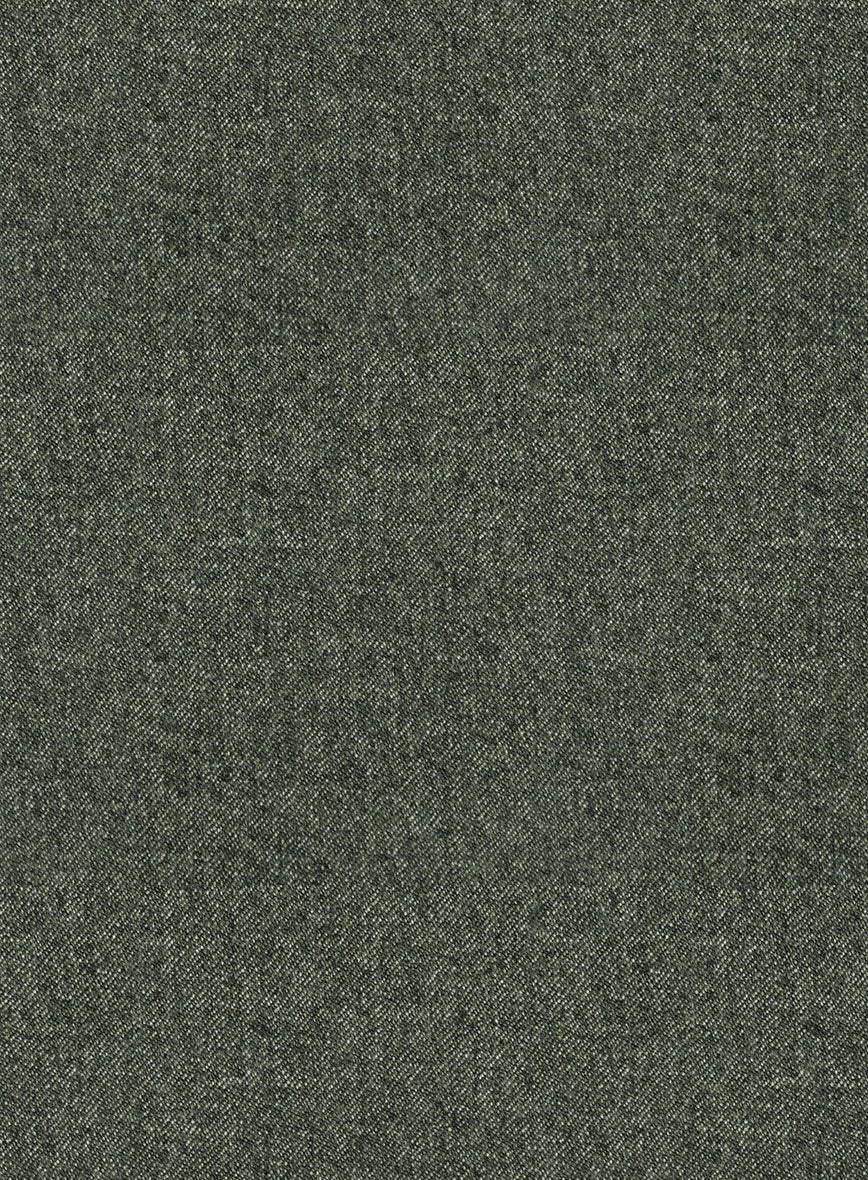 Italian Quelo Green Twill Flannel Jacket - Image 3