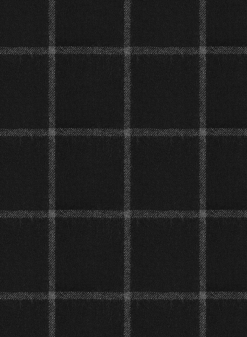 Italian Scuelo Black Wool Suit - Image 5