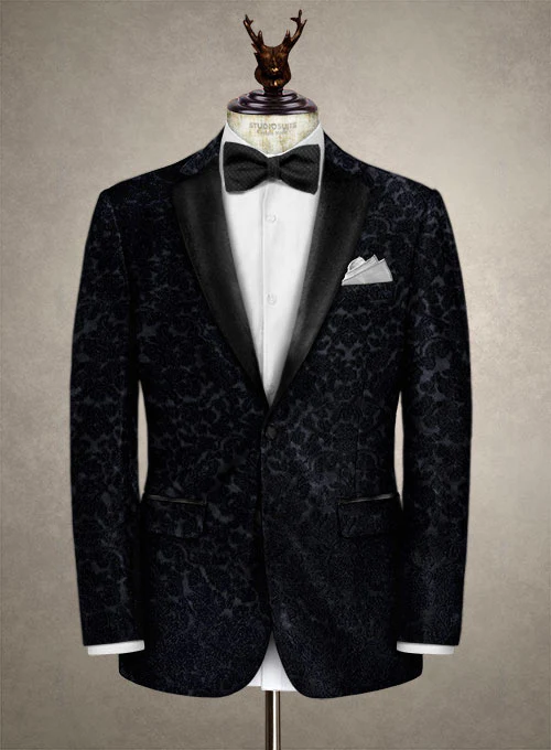 Italian Silk Azula Tuxedo Jacket