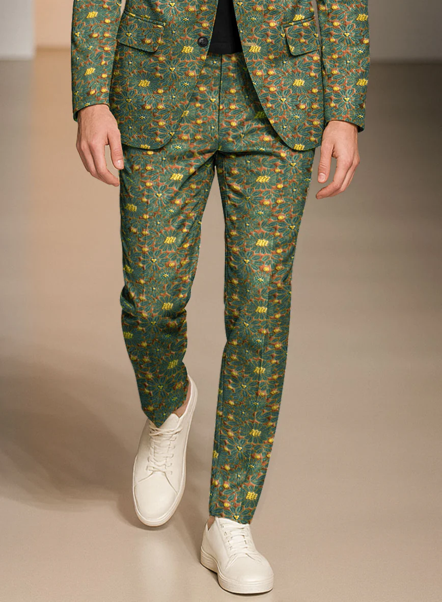 Italian Silk Bruciato Pants
