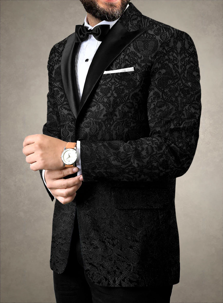 Italian Silk Endrea Tuxedo Suit - Image 3