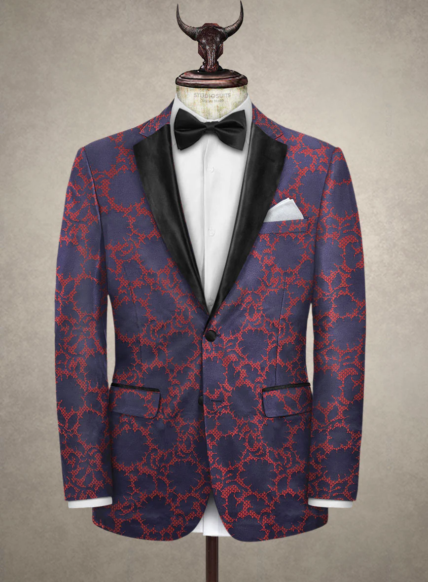 Italian Silk Imrani Tuxedo Jacket