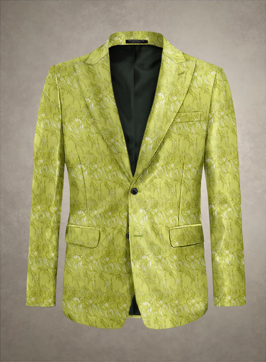 Italian Silk Limetta Jacket