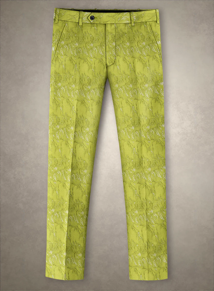 Italian Silk Limetta Pants - Image 2