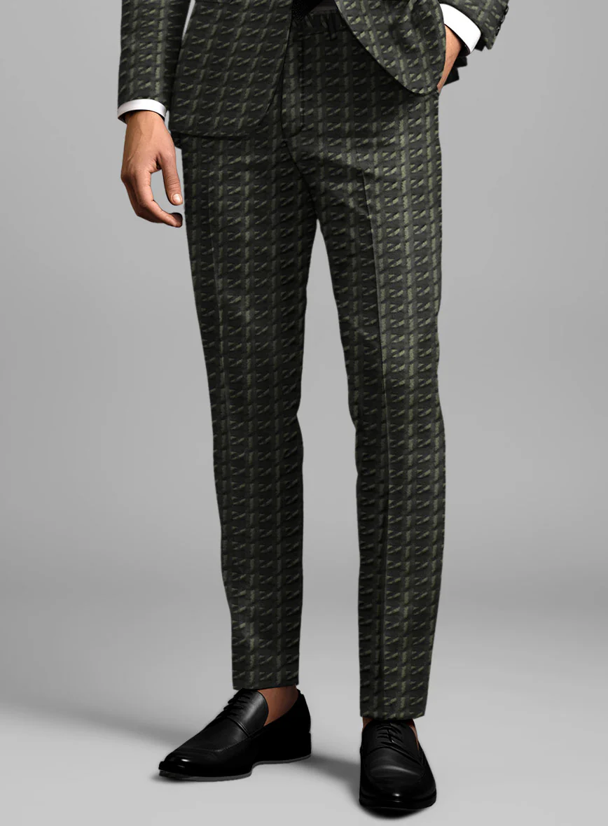Italian Silk Lycra Benedetta Pants - Image 2
