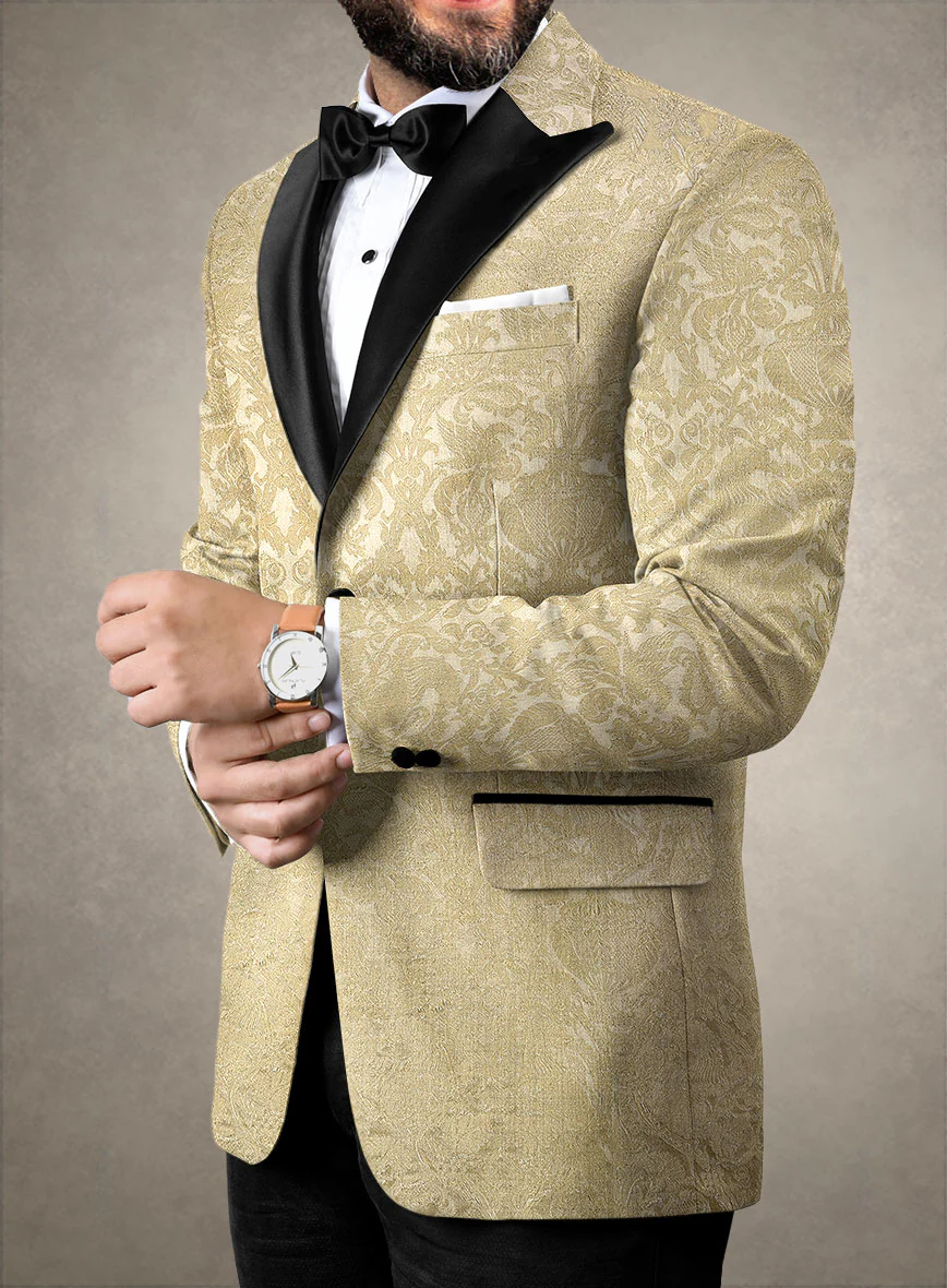 Italian Silk Piana Tuxedo Suit - Image 2
