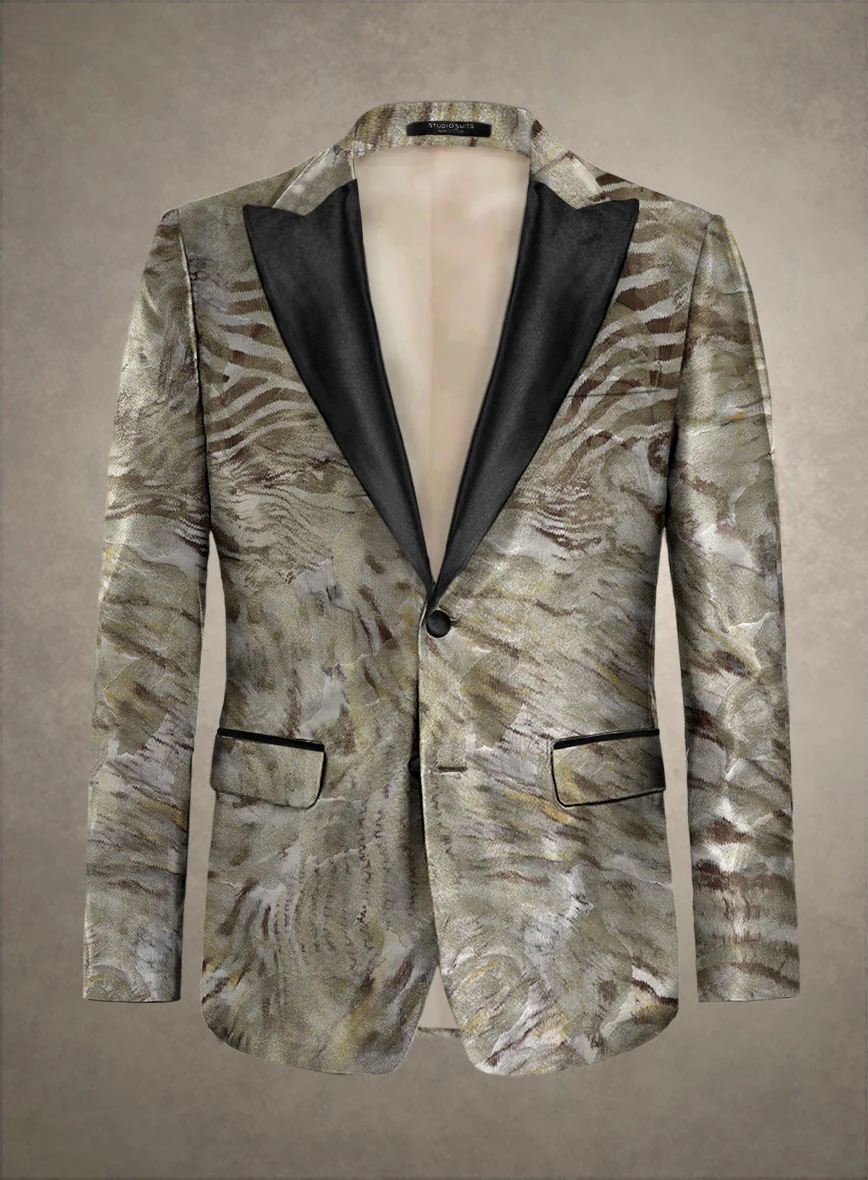 Italian Silk Porfirio Tuxedo Blazer
